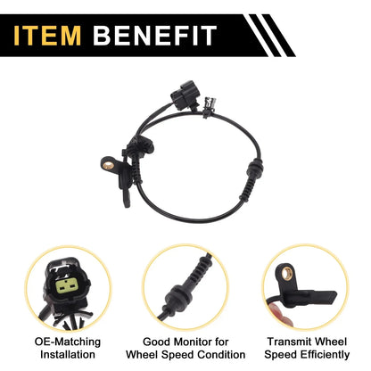 ABS Wheel Speed Sensor for Chevrolet Sail 2012-2014 - 1 Pc Rear Left