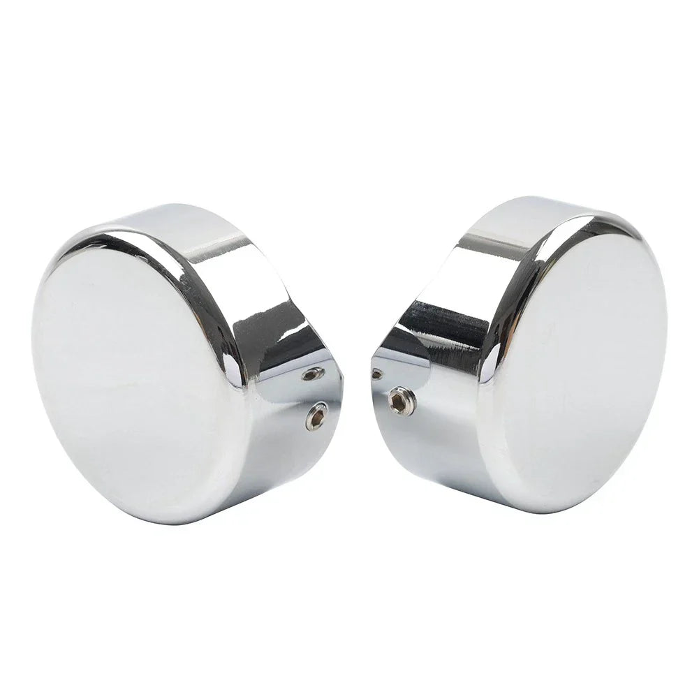 Chrome Upper Fork Caps Covers for Harley Softail Breakout FXBR FXBRS (2018-2023)