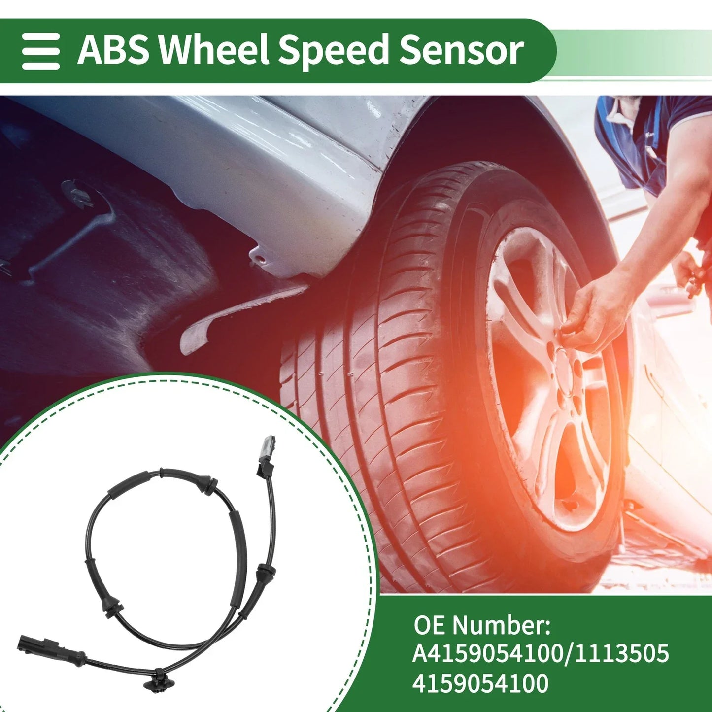 ABS Wheel Speed Sensor for Mercedes-Benz Citan (2012-2023)