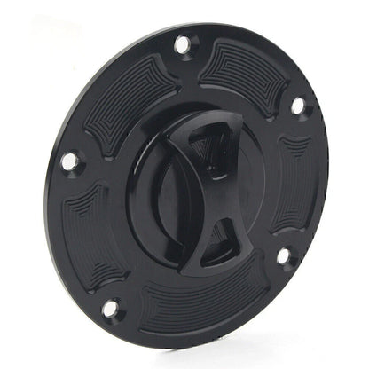 Black Fuel Gas Tank Cap Cover for Ducati Panigale 899 959 1199 1299 (2012-2020)