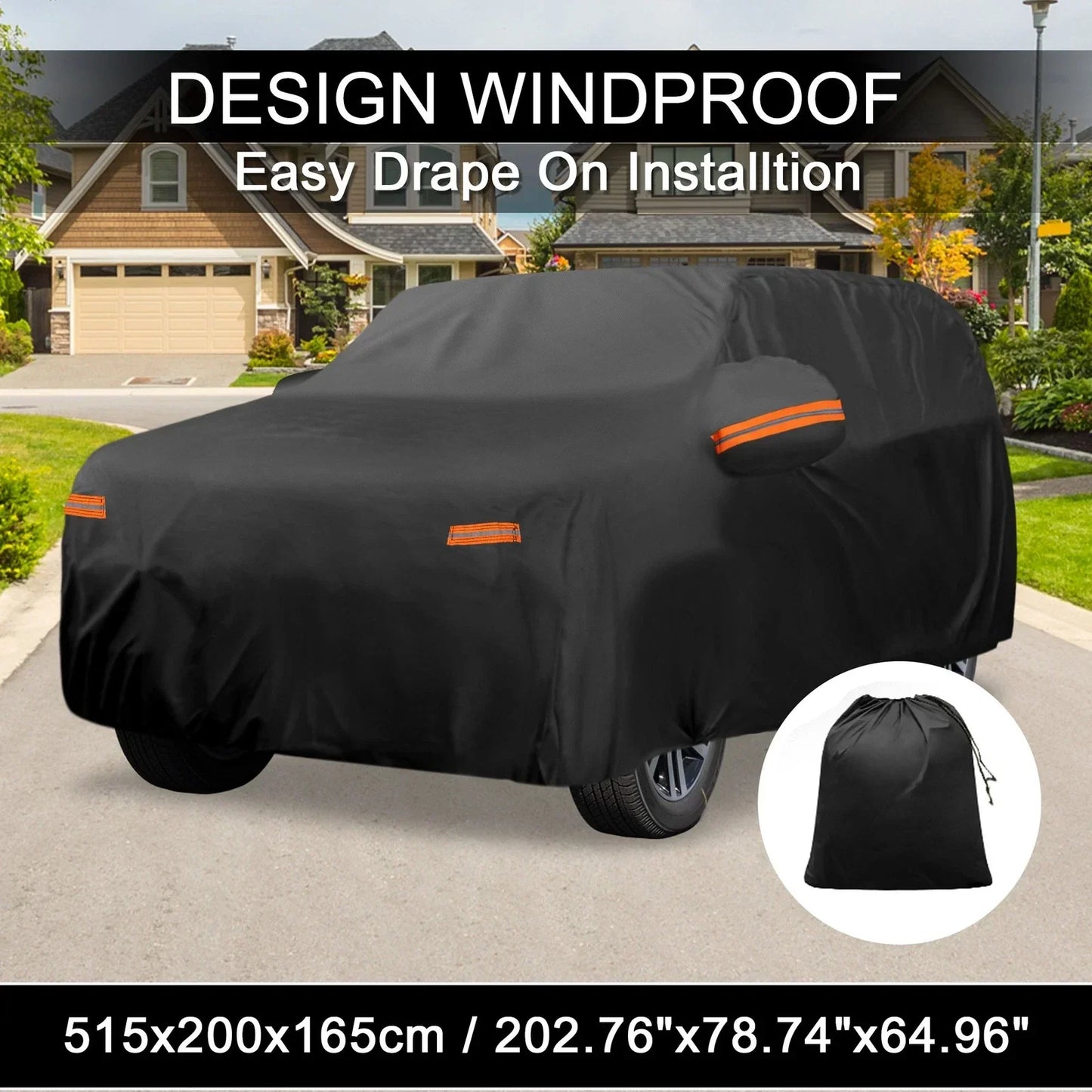 Waterproof Aluminum Film Car Cover for Lexus LX