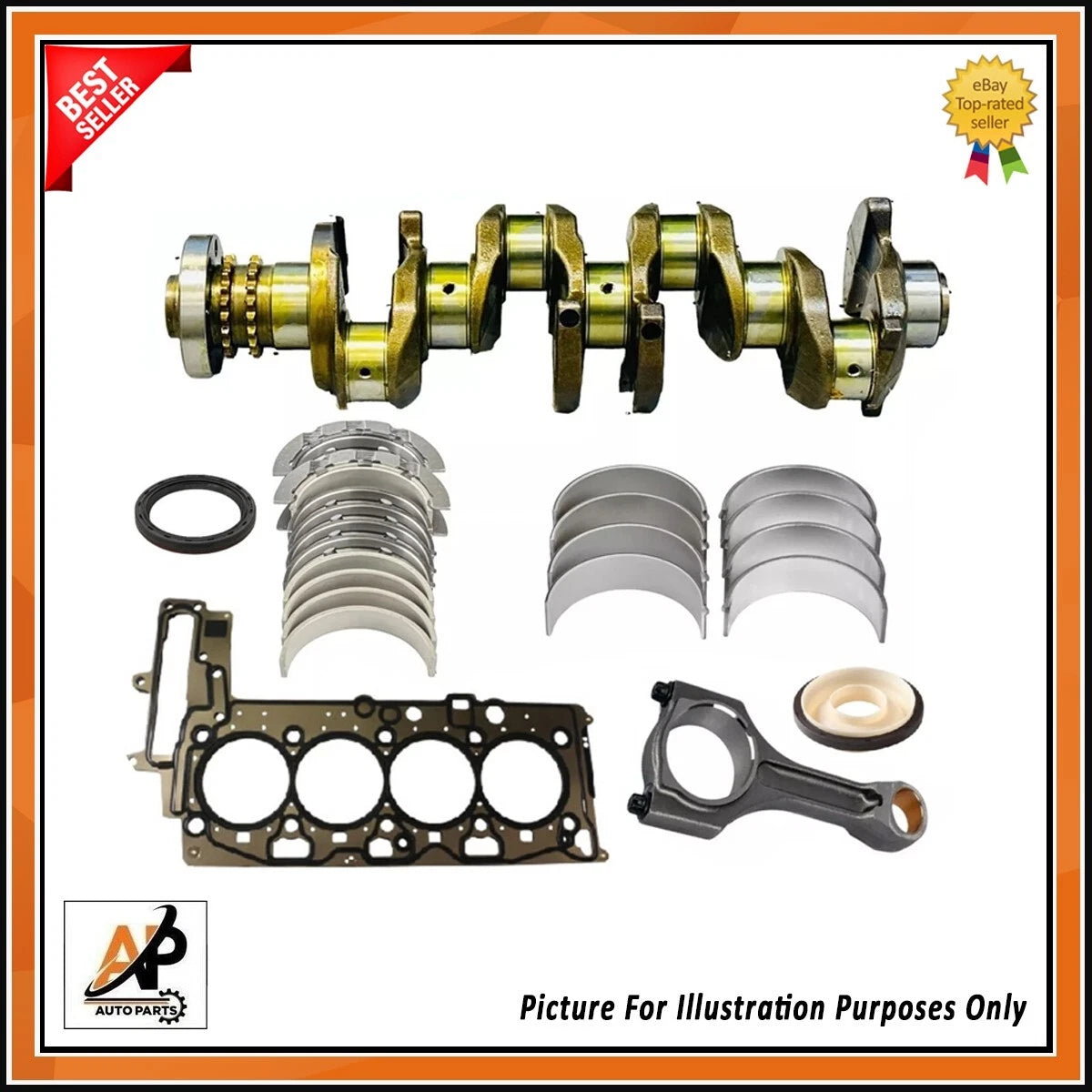 Crankshaft Replacement for MINI 2.0 N47 Engine N47C20A (2007–2013)