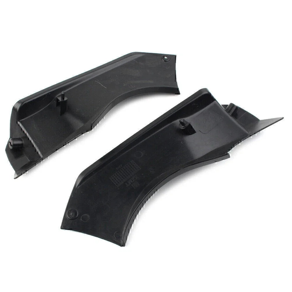 ABS Air Tube Covers for Kawasaki Ninja ZX-6R (2003-2004) Black