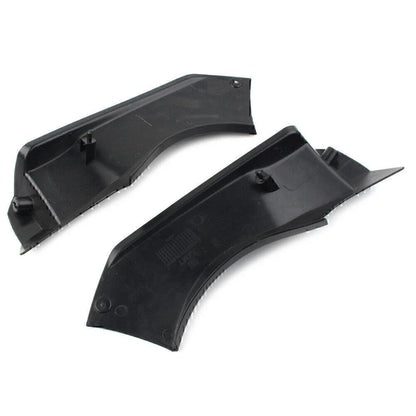 ABS Air Tube Covers for Kawasaki Ninja ZX-6R (2003-2004) Black