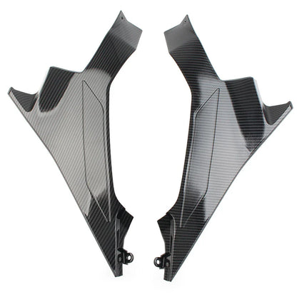Carbon Fiber Gas Tank Side Cover Panel for Kawasaki Ninja 400 (2018-2020)