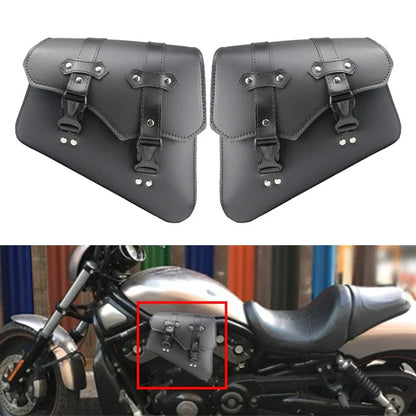 Universal Side Saddle Bags for Harley-Davidson Sportster XL883 XL1200