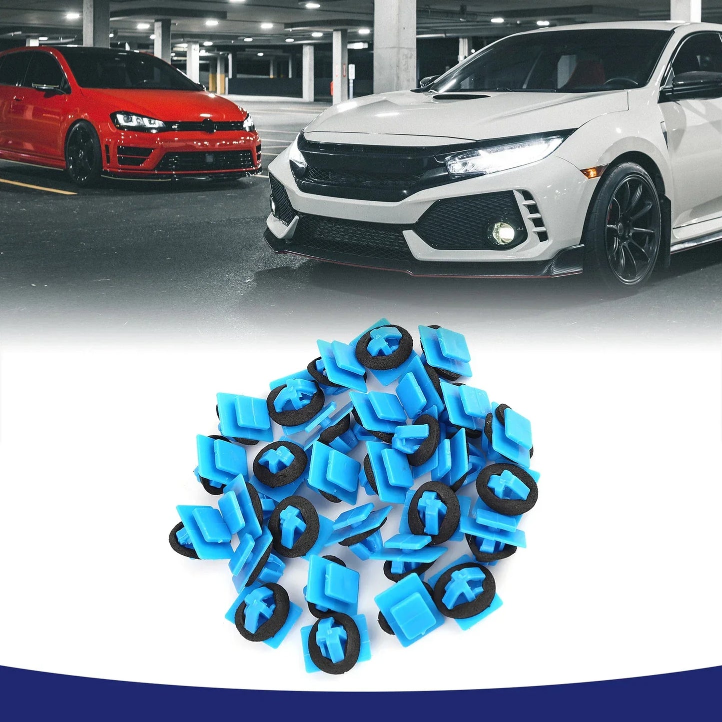 Plastic Rivets 30 x for Hyundai