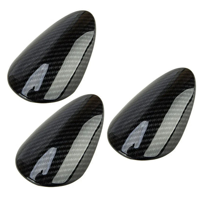 3pc Carbon Fiber Interior Gauge Pad Cover Trim for Nissan 370Z (2009-2020)