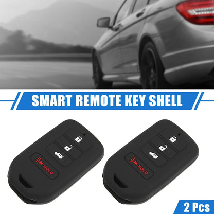 2 x Smart Remote Key Shell for Honda Accord (2019-2021) Black