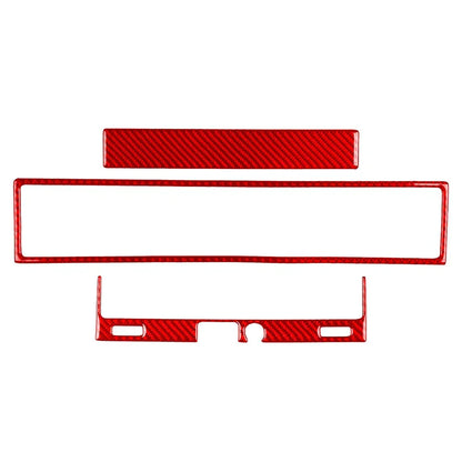 Storage Box Cover Trim for BMW 3 Series E36 (1994-1996) Carbon Fiber Red