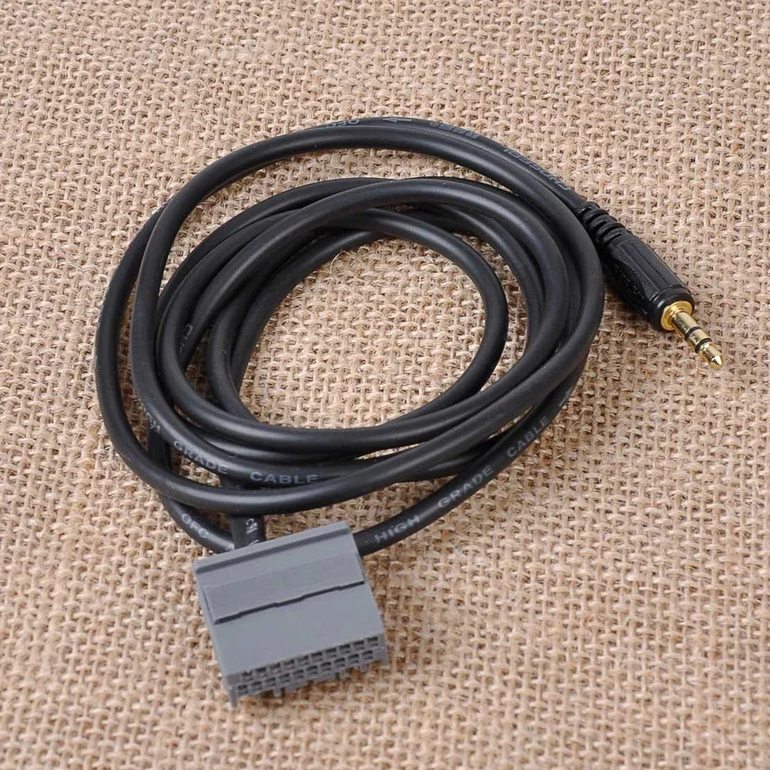 3.5mm AUX Audio Radio Interface Adapter Cable for Honda Accord Civic CR-V