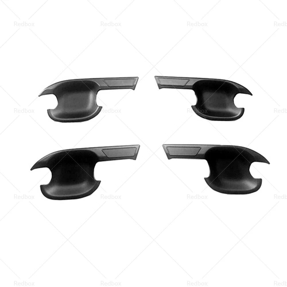 Matte Black Exterior Door Handle Cover Trim for Isuzu D-Max Dmax (2021-2022)