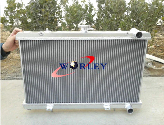 Alloy Radiator + Fan for Nissan Silvia S13 180SX 200SX CA18DET (1988-1994)