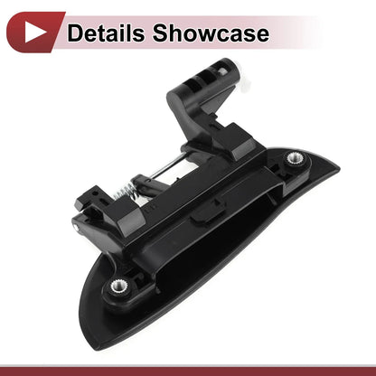 Exterior Door Handle for Hyundai Atos Front Right Black ABS (2000-2003)