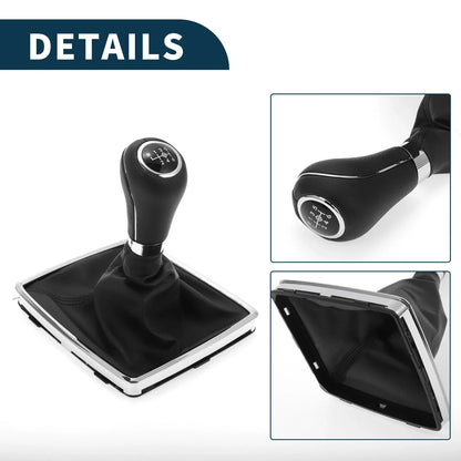 6 Speed Gear Shift Knob & Cover for Mercedes-Benz C-Class (2007-2021)