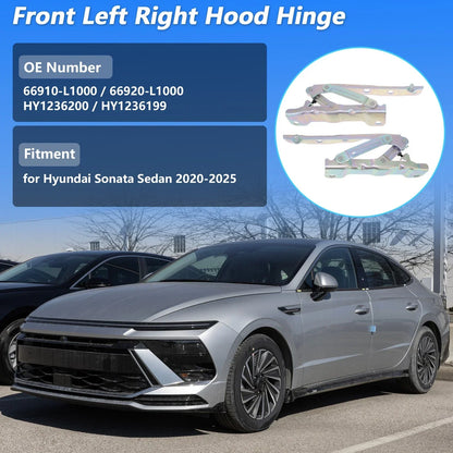 Hood Hinge for Hyundai Sonata 2020-2025 (2 x LH RH)
