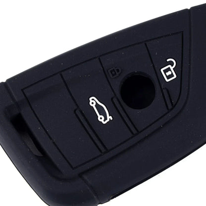 Silicone Key Protector Case for BMW X1, X5, X6, 5, 7 Series (2016-2018)