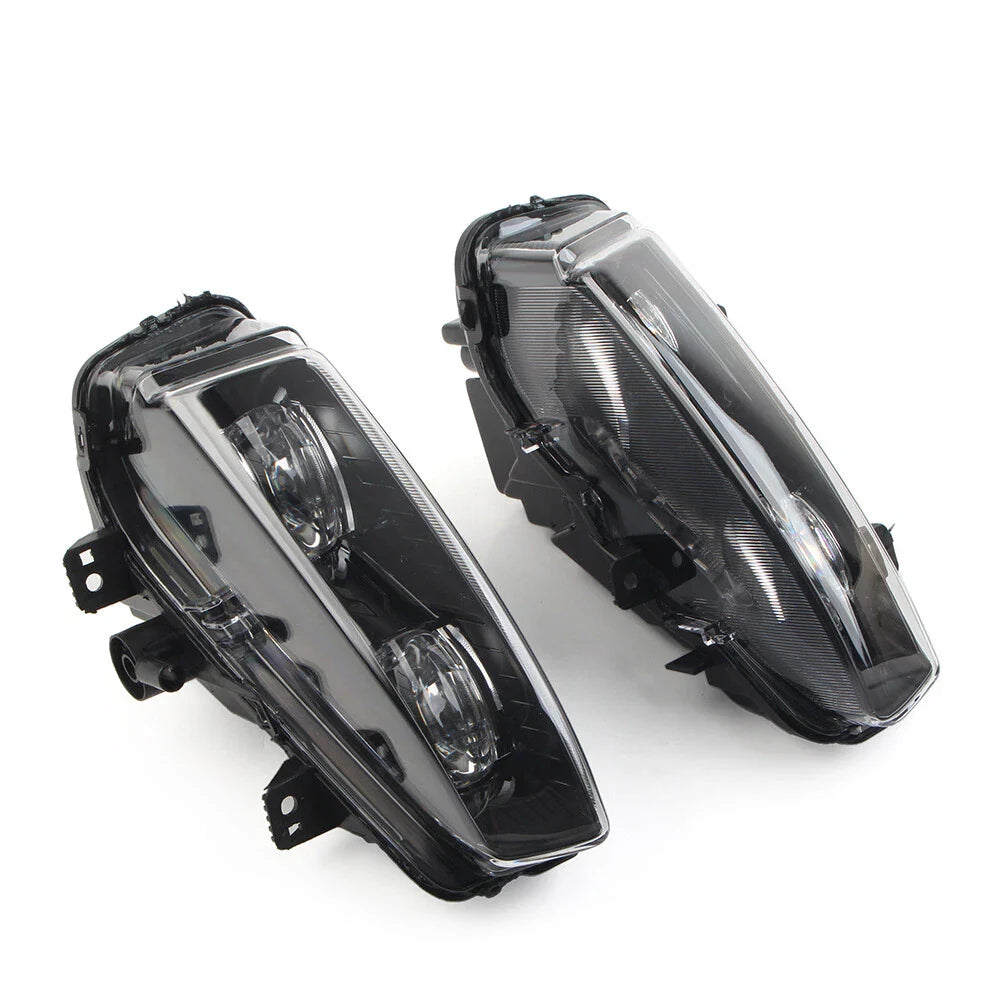 Black Edition Front Fog Light Lamps for Land Rover Range Rover Evoque (12-16)