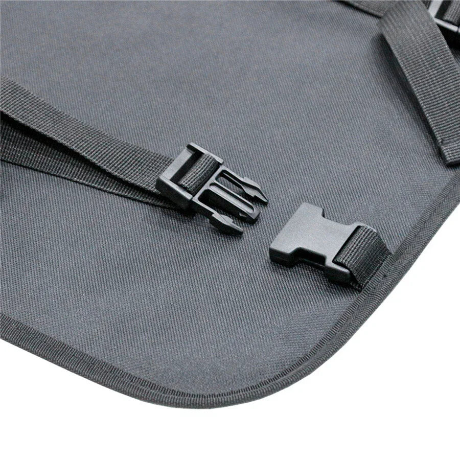 Waterproof Seat Cover Cushion Pad for Motorcycle ATV UTV - Adjustable Straps