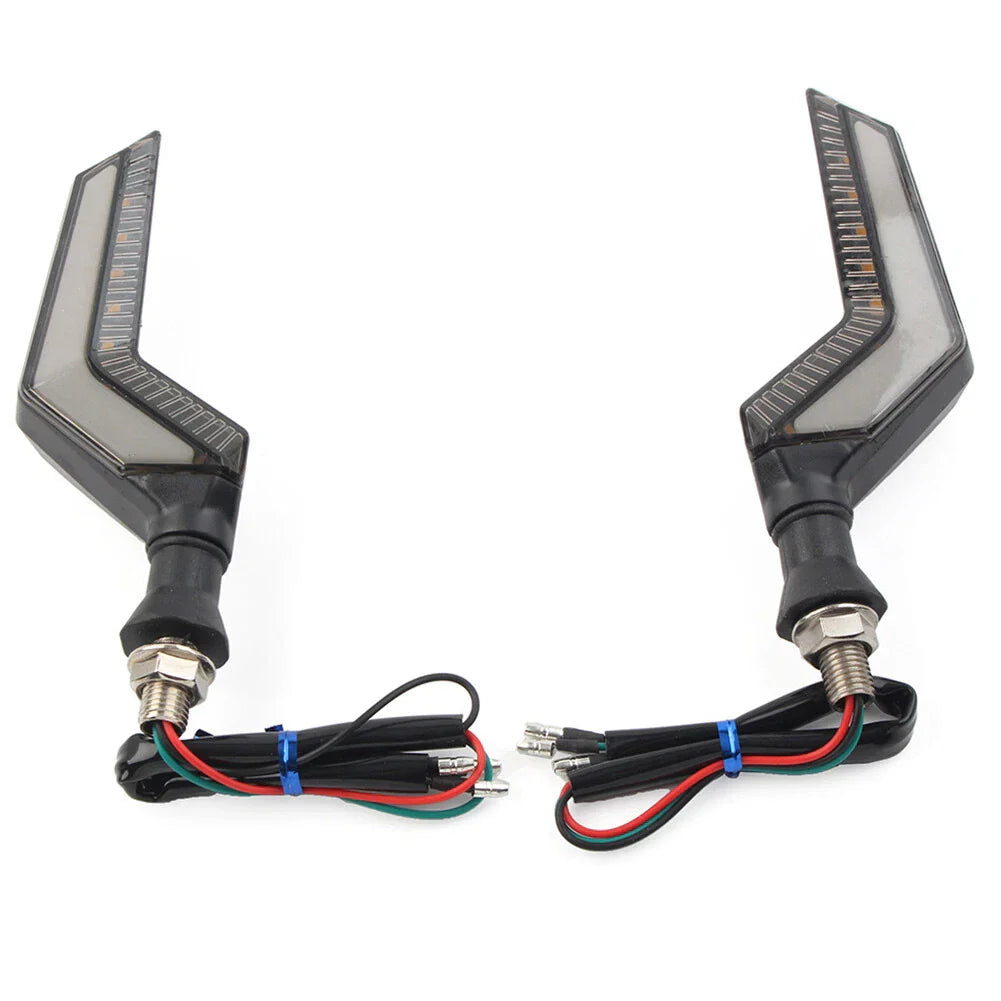LED Turn Signal Lights  Amber Blinker for Honda Motorcycle
