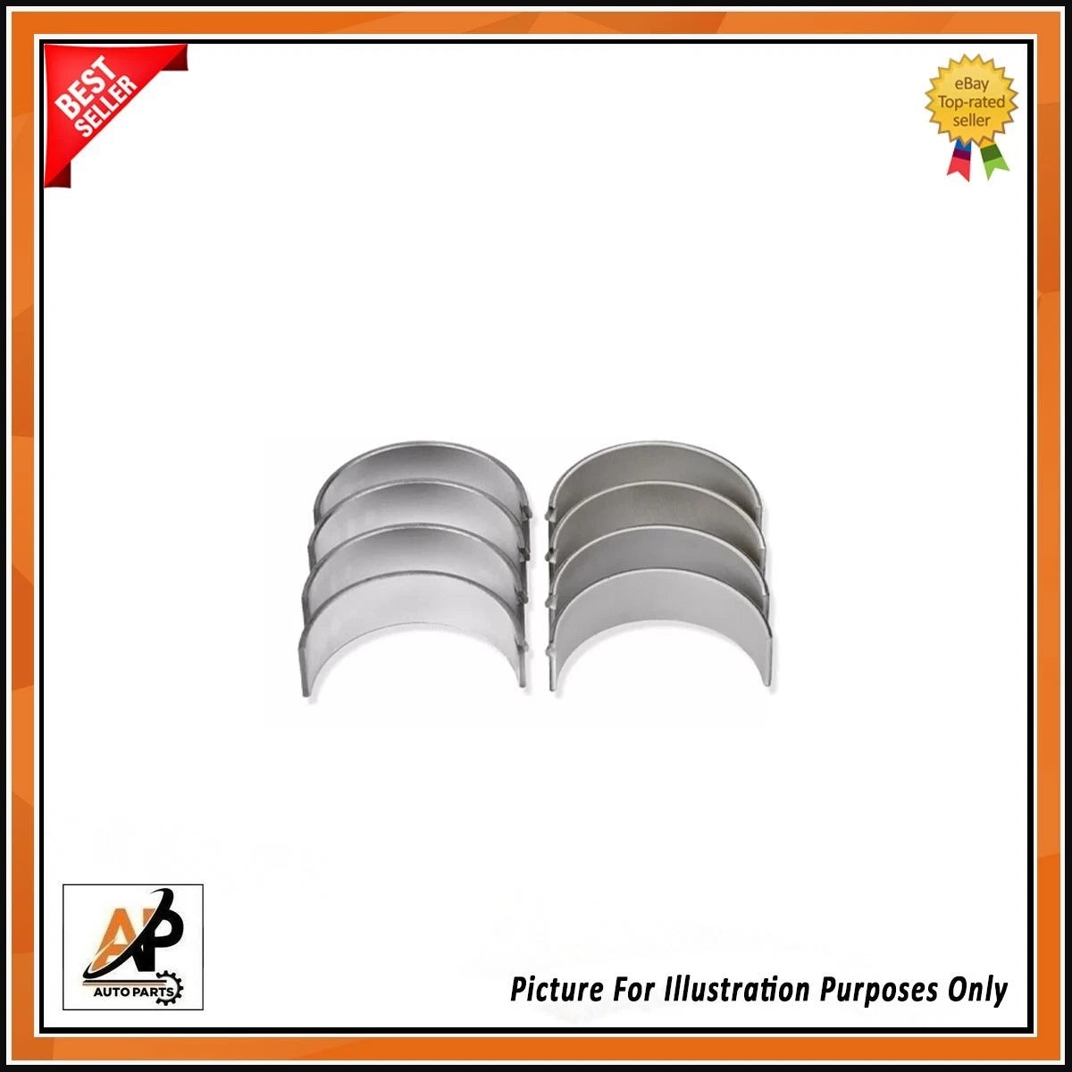 Big End Conrod Bearings Set Replacement for Jaguar XE XF 2.0D (2016–2020)
