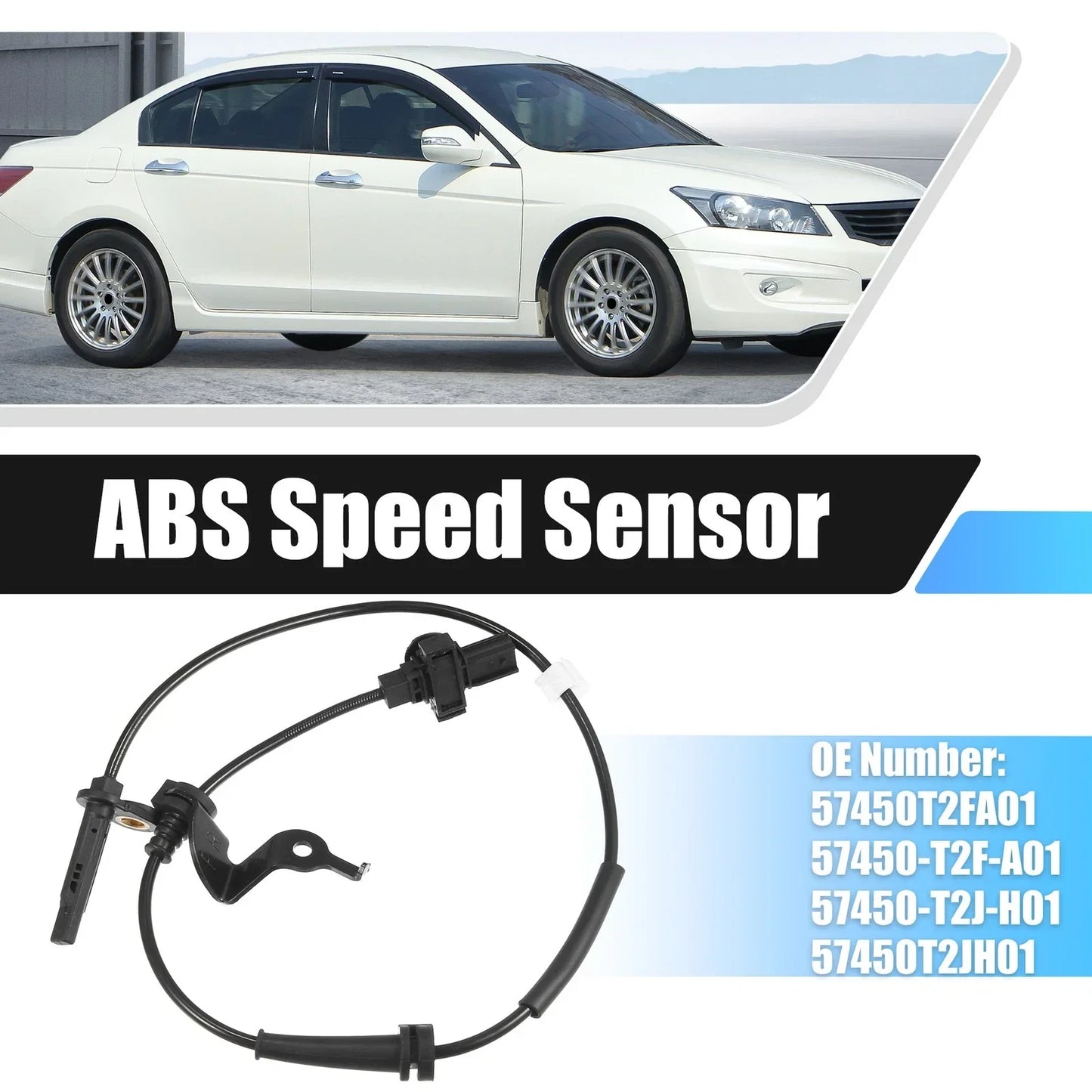 Front Right Passenger Side ABS Wheel Speed Sensor for Acura TLX (2015-2020)
