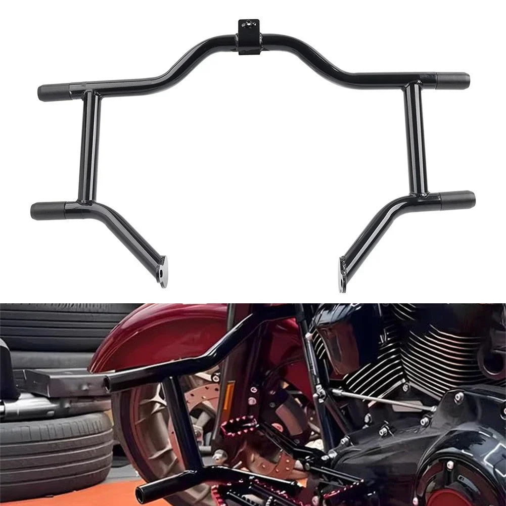 Front Engine Crash Bar Guard for Harley Electra Glide, Street Glide, Road King (1997-2008)