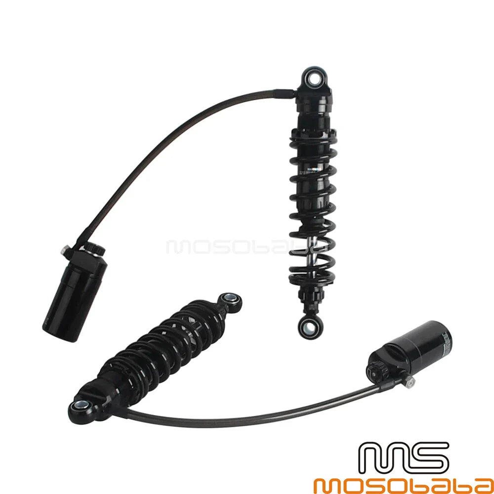 Remote Reservoir Shocks Mount Set for Harley Touring Road Glide Road King (2014-2023)