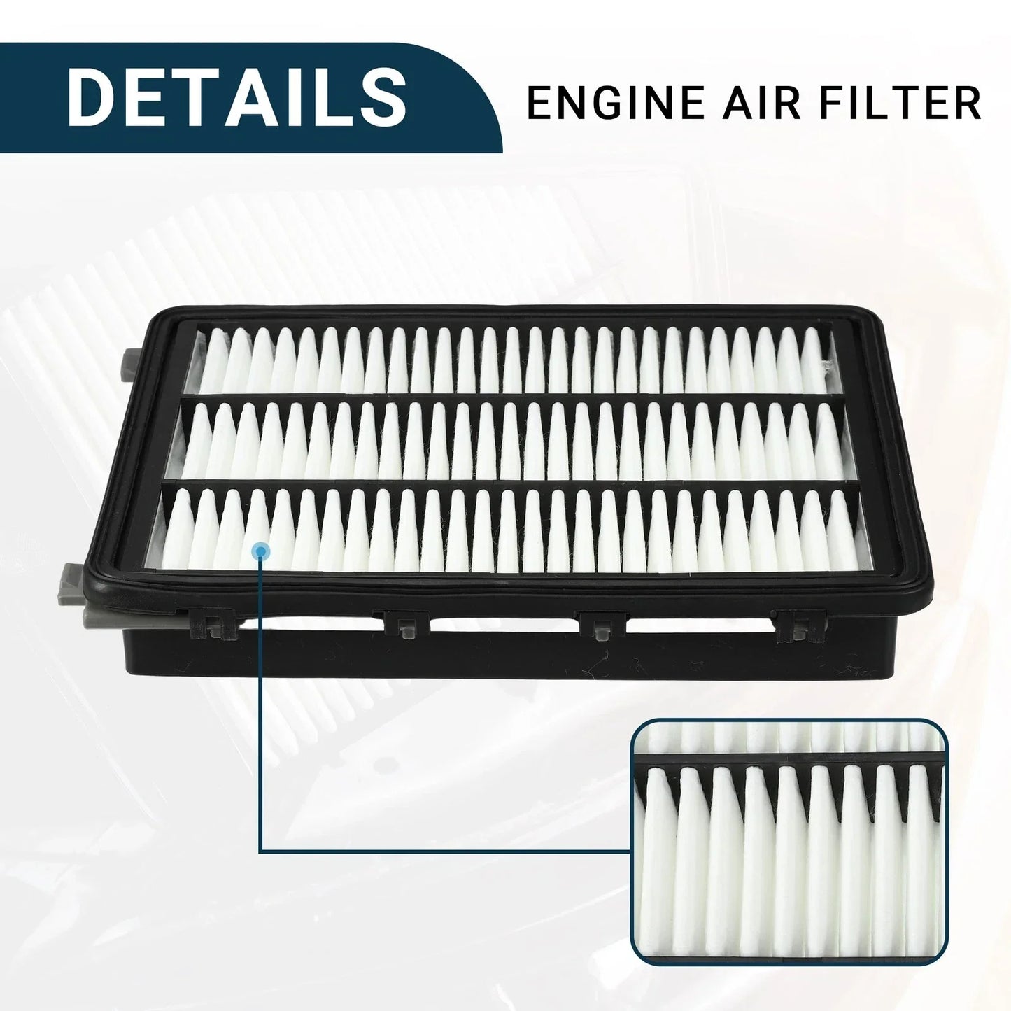 Cabin Air Filter Set for Hyundai Tucson (2016-2023)