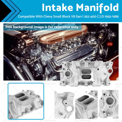 Intake Manifold for Chevy Small Block V8 Gen I 262-400 (1970-1985)