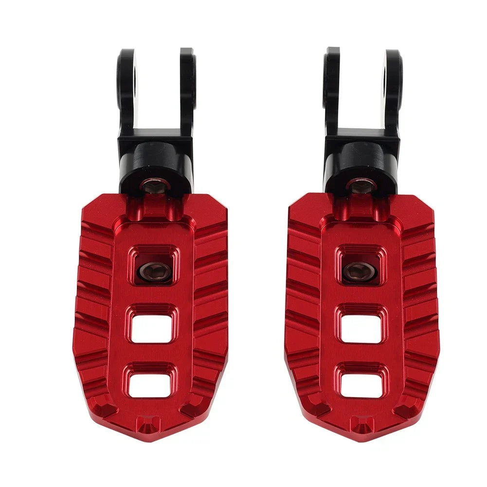 Front Footrests Pegs for Honda CL250 Rebel 250 300 500 (2017-2024) Red