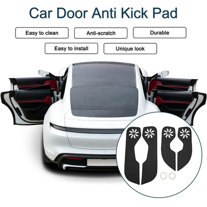 Car Door Anti Kick Pad Protector for Honda Civic 11th Gen (2022) - 1 Set Black