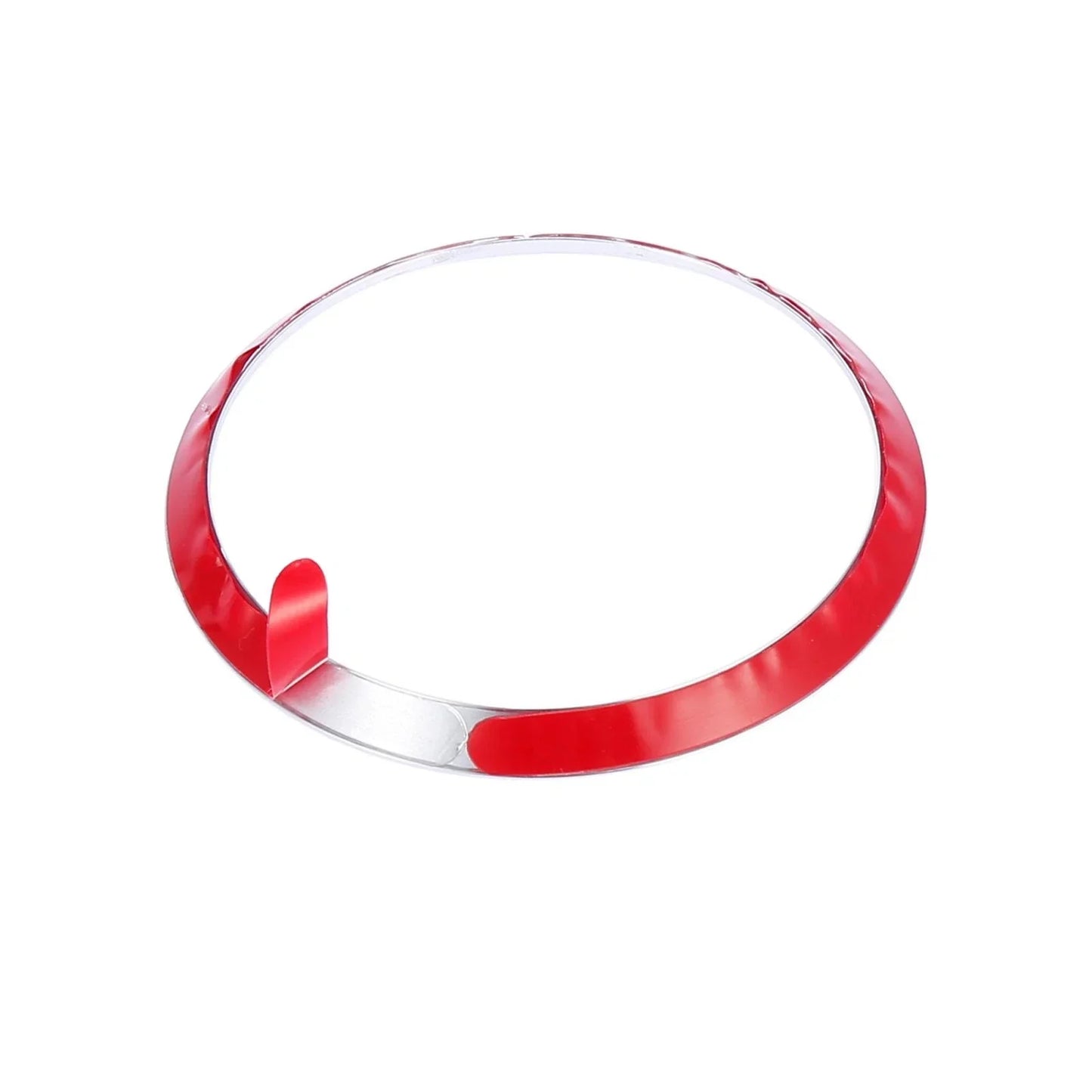 Silver Tone Steering Wheel Ring Cover Trim for Mercedes Benz C Class (2015-2023)