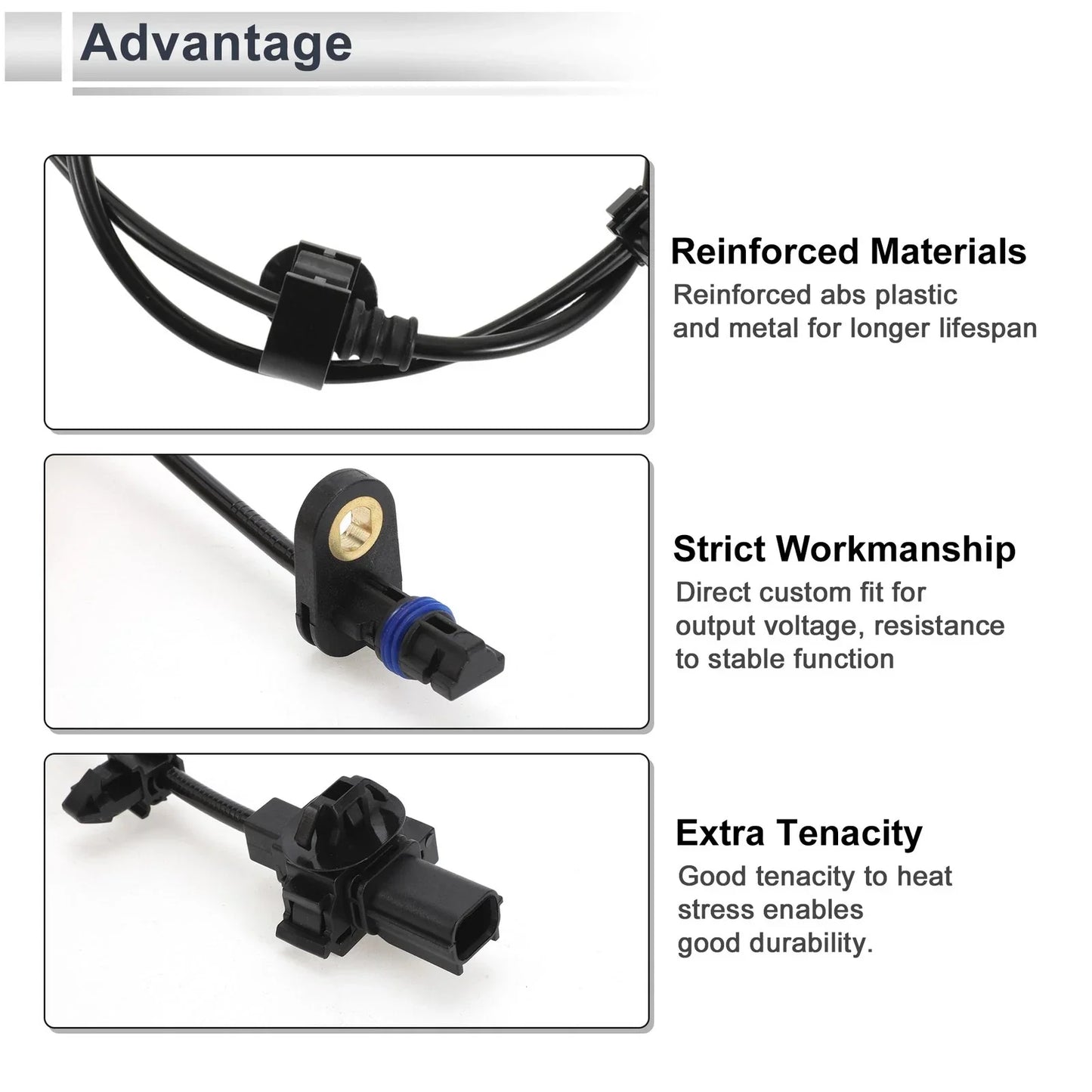 ABS Wheel Speed Sensor for Honda Civic EX LX Rear Right (2006-2011)