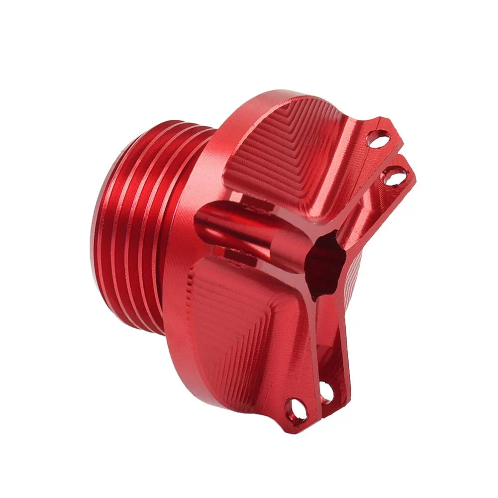 Red Engine Oil Filler Cap Cover for BENELLI TRK 502, Leoncino 500 (2017-2023)