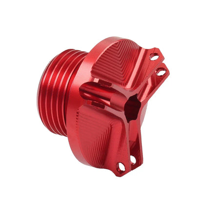 Red Engine Oil Filler Cap Cover for BENELLI TRK 502, Leoncino 500 (2017-2023)