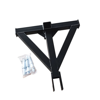 Heavy Duty 3-Point 2" Receiver Trailer Hitch for Cat. 1 Tractor