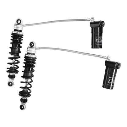 Remote Reservoir Rear Shocks for Harley Road Glide (2014-2024)