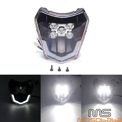 LED Headlight for KTM Enduro SX SXF EXC XCF FE TE 250 350 450