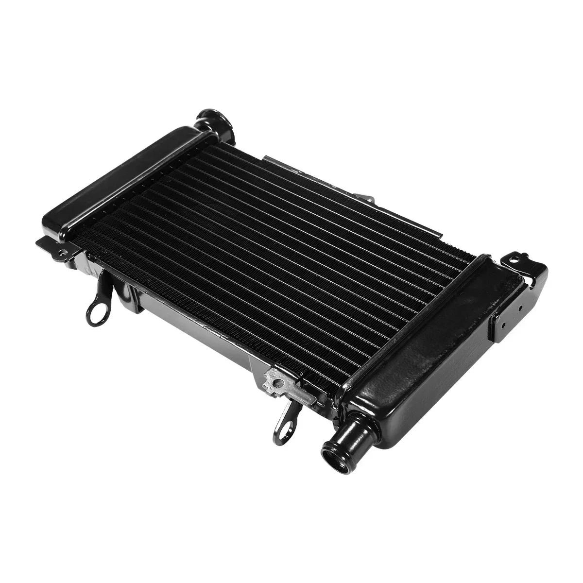 Black Radiator Cooling Cooler for Honda CBR500R (2013-2015)