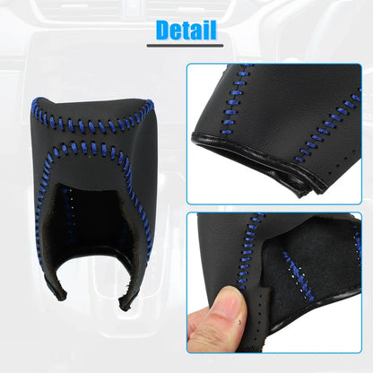 Genuine Leather Gear Shift Knob Cover for Honda Civic 10th Gen (2016-2021)