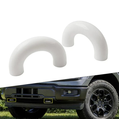 Front Tow Hook Covers for Ford F150, Bronco, Toyota Tundra (2004-2024)
