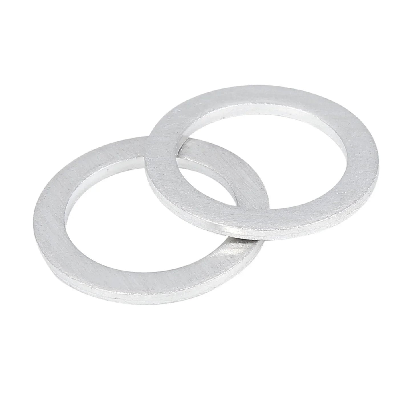 12 x M20 Silver Tone Oil Drain Plug Gaskets for Honda (94109-20000)