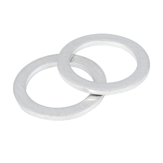 12 x M20 Silver Tone Oil Drain Plug Gaskets for Honda (94109-20000)