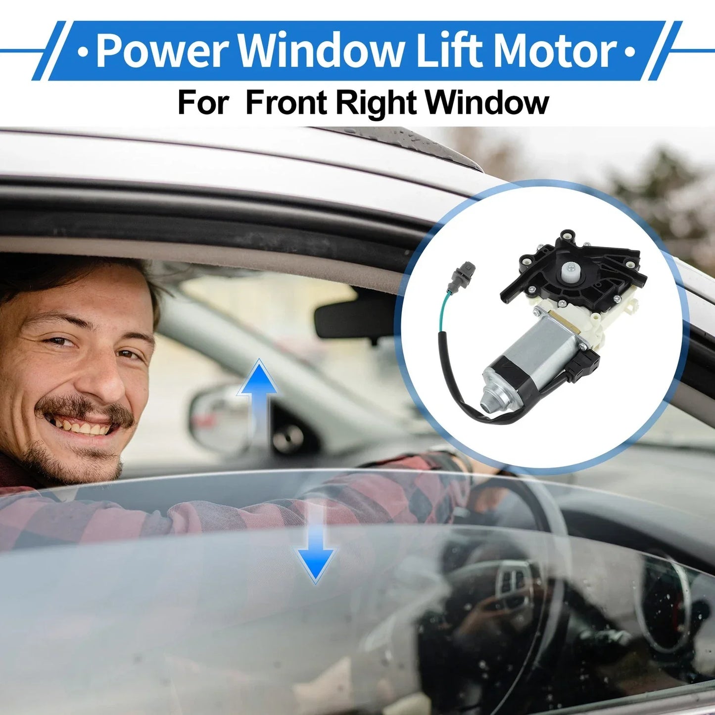Power Window Regulator Lift Motor for MERCEDES-BENZ Atego Axor (2004-2013)