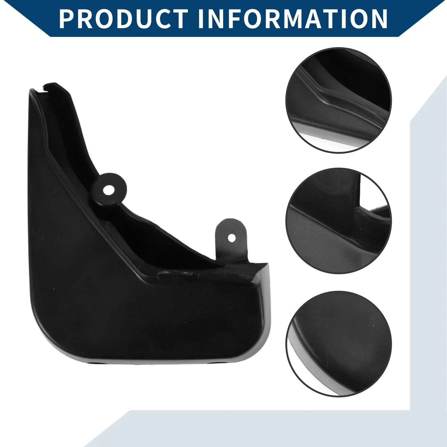 Mud Flaps Splash Guards Set for Mercedes-Benz E Class (2008-2013)