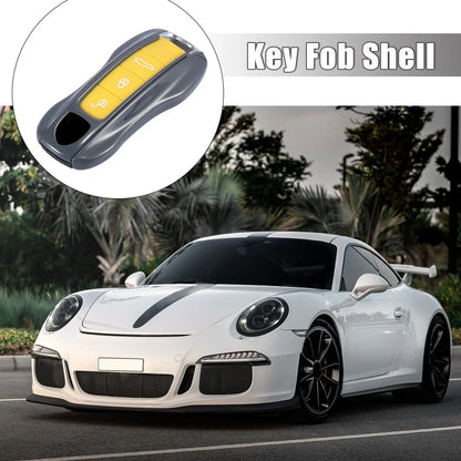 Dark Gray Key Cover Shell for Porsche Panamera & Cayenne (2010-2023)