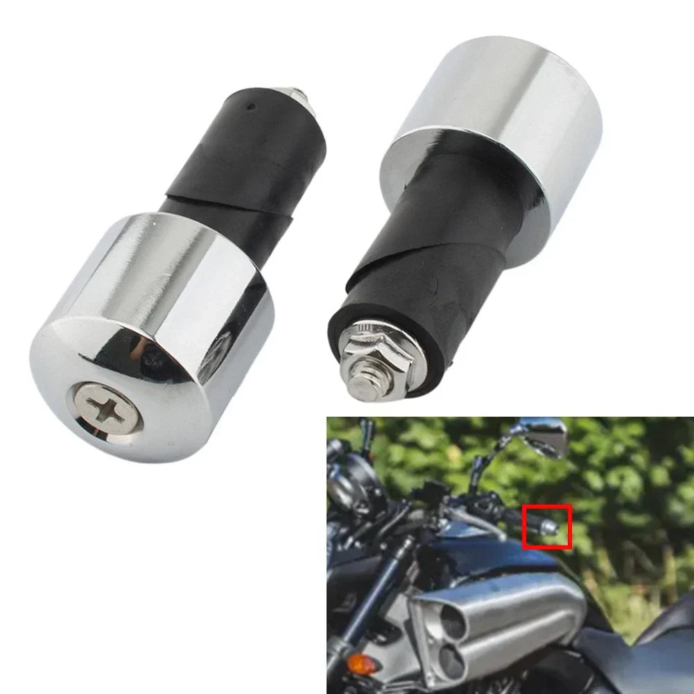 Motor Bar Ends Hand Grip Caps for Yamaha VMAX 400 450 500 750 (1985-2007)