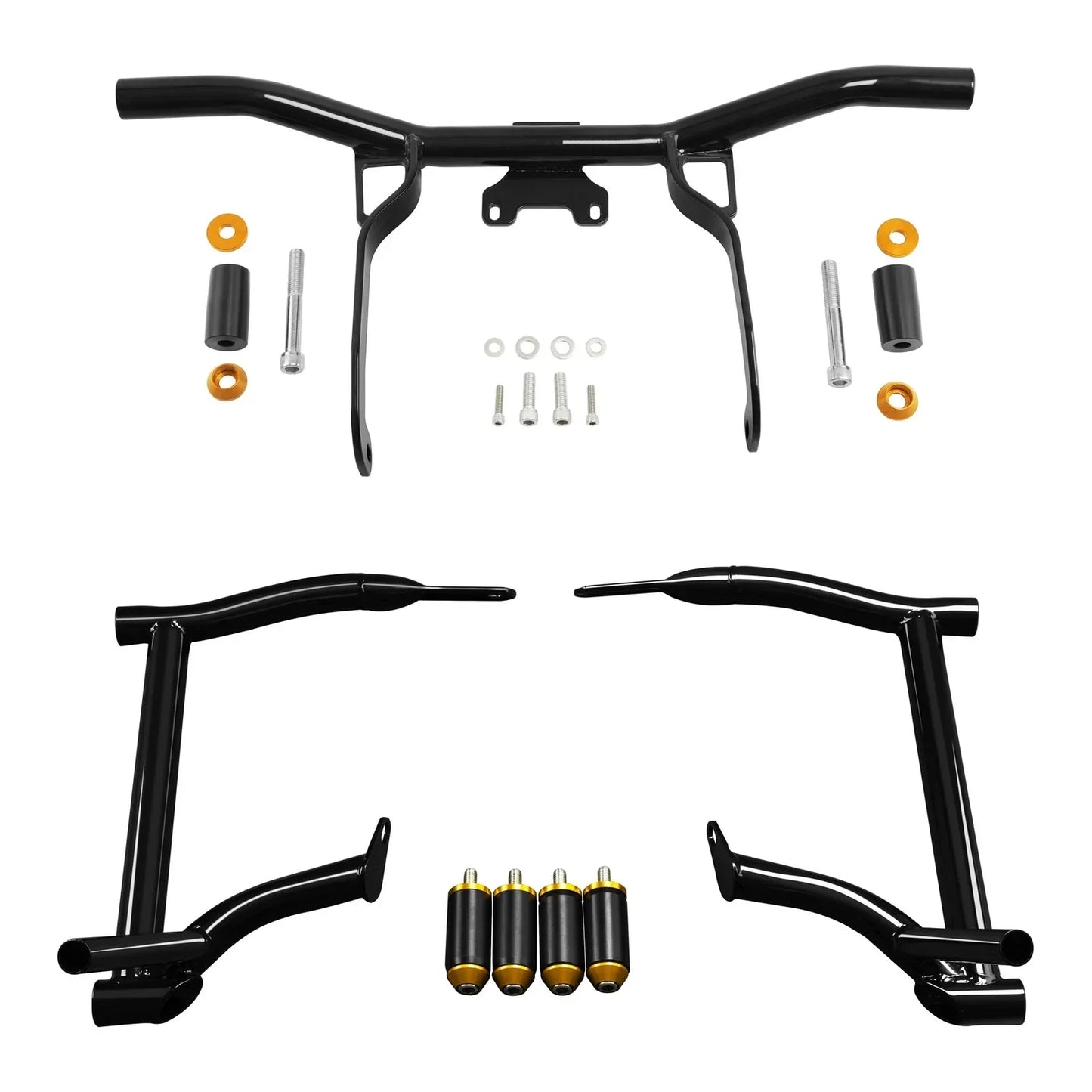 Engine Guard Bar & Saddlebag Guards for Harley Road King Glide (2014-2023)