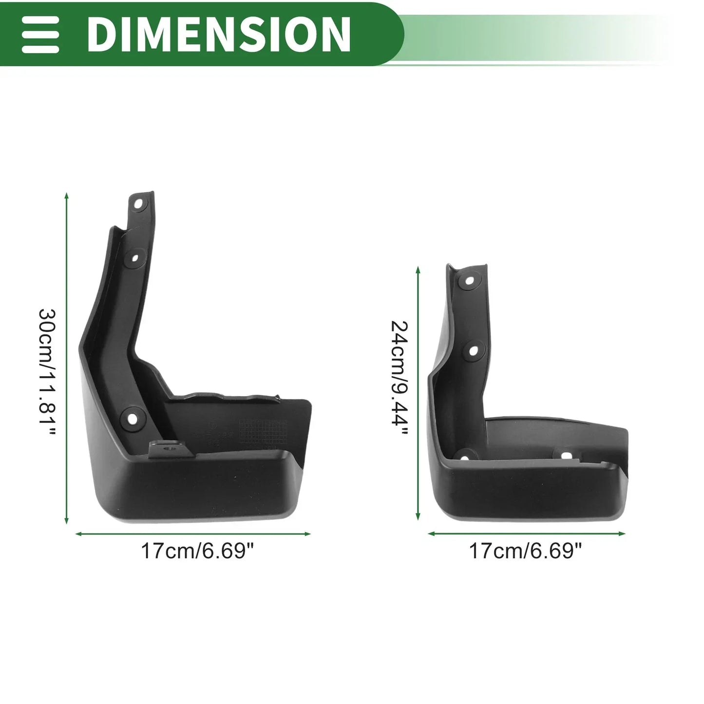 Mud Flaps Splash Guards for Honda Crider (2019-2021)